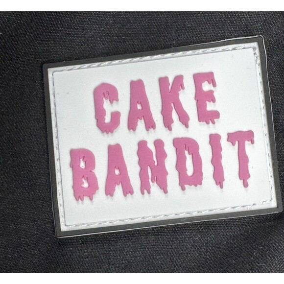 Cake Bandit Men's Medium Black Swim Trunks Lined Drawstring Shorts Trans Masc - Picture 4 of 10